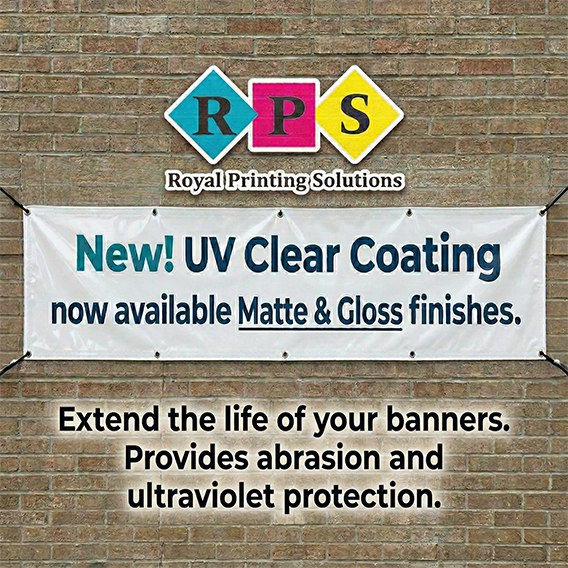UV Clear Coated Banners